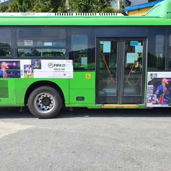 게임피아 서울시내버스 광고