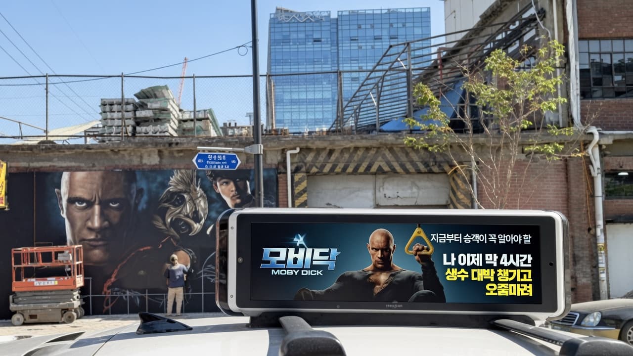서울 택시 상단 영상 광고