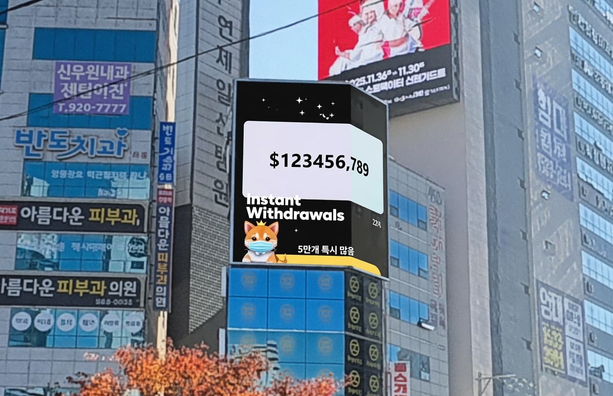 부산 연산역 동광빌딩 전광판 광고