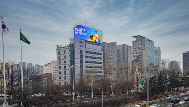 여의도 대승빌딩 전광판 광고