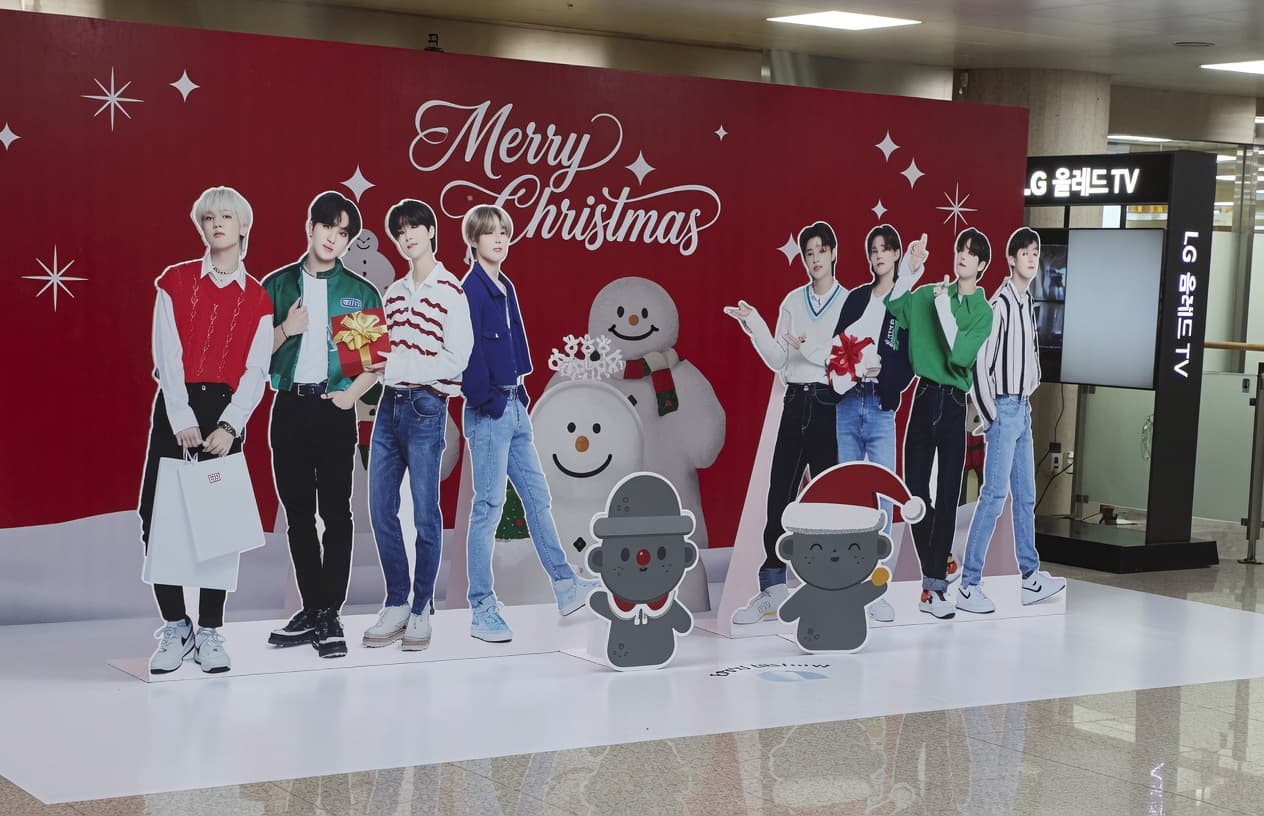 제주공항 프로모션 존 광고
