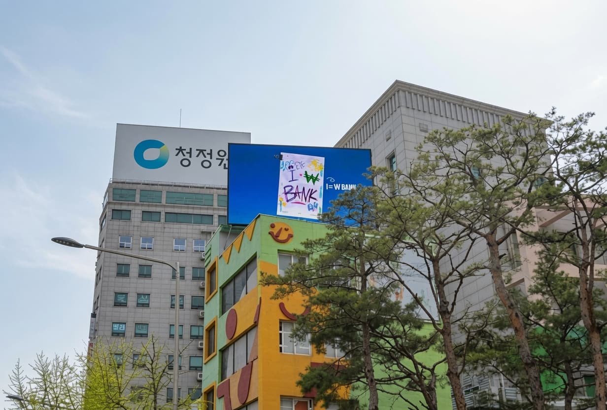 종로 건세빌딩 전광판 광고
