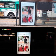 이달의 소녀(2월) 팬클럽 버스쉘터 광고진행